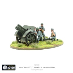 Italian Army 100/17 Modello 14 medium artillery