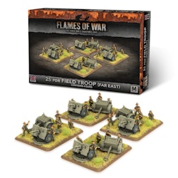 25 pdr Field Troop (Far East) (x4)