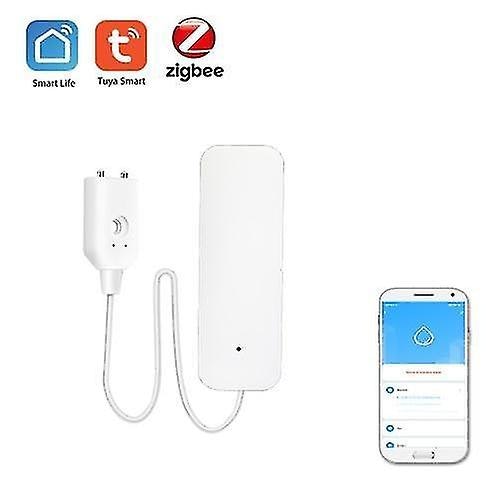 Vattenläckage trådlös vattenkontrollsensor Sensor Tuya Zigbee Smart Home Water Leak Sensor Wireless