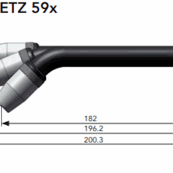 Pistolhuvud DIX METZ 594 22°