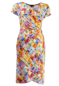 NOT Omlottklänning - Janet Long Colored Angled Blocks