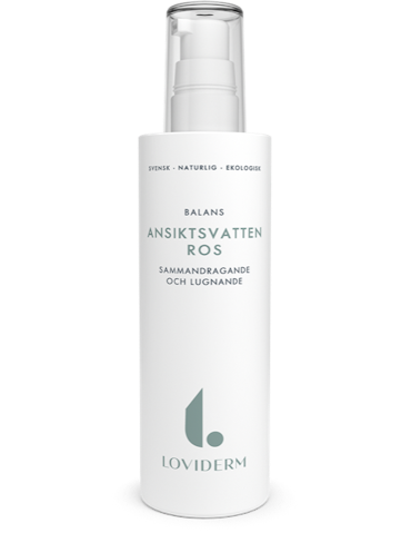 Svenskt ekologiskt Ansiktsvatten Balans Ros 100 ml