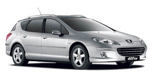 Aurinkosuojakalvo Peugeot.