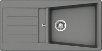 Sink AS02L - finns i vit, beige, caramel, grå, anthracite, metallic svart och matt svart