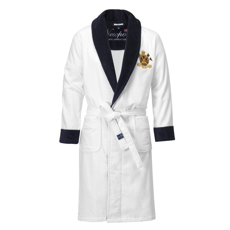 Yacht Club Bathrobe White