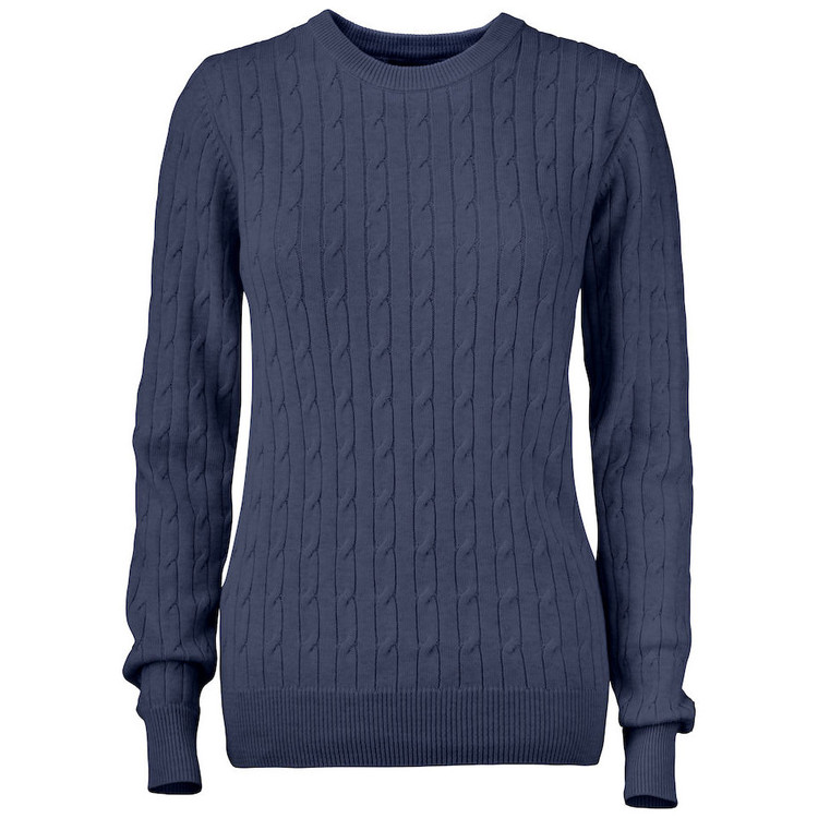 Blakely Knitted Sweater W Navymelange