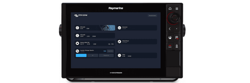 Marine MFD GX integration - Raymarine