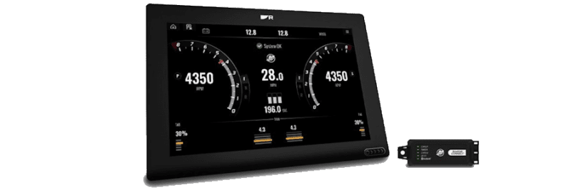 Mercury VesselView för Raymarine Axiom