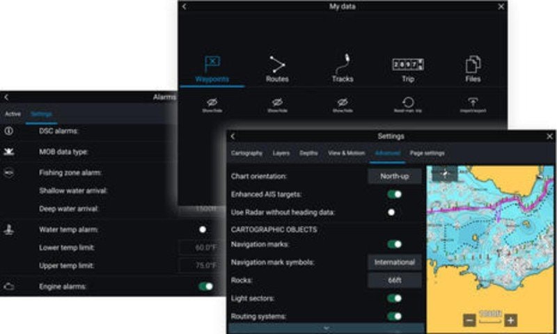 Raymarine Axiom - Backup och Loggfiler