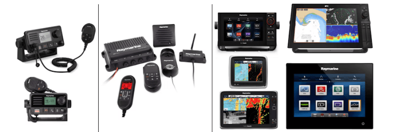 Ray5x, 6x, 7x, 9x VHF Radio-programvaruuppdatering med hjälp av Axiom/a/c/e/eS/gS-seriens MFD:er