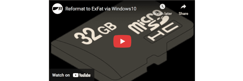 Videoguide: Formatera microSD-kort på Windows-dator