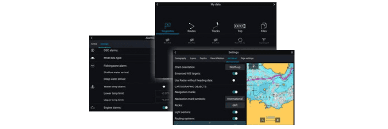 Raymarine Axiom - Backup och Loggfiler