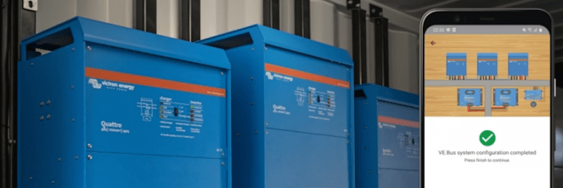 VictronConnect update: parallel, three/split-phase setup and more