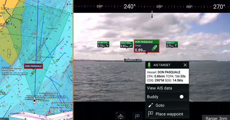 FLIR Delivers Marine Industry First with Raymarine ClearCruise Augmented Reality Navigation Technology