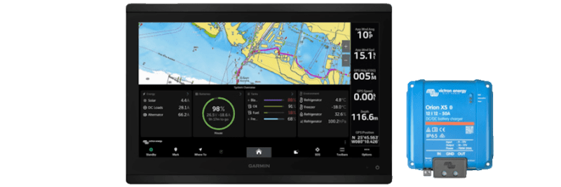 Venus OS v3.20 – OrionXS, ny Marine MFD-app mm.