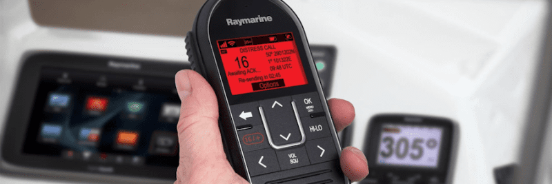 VDES-förändringar och stödda Raymarine VHF-radioapparater