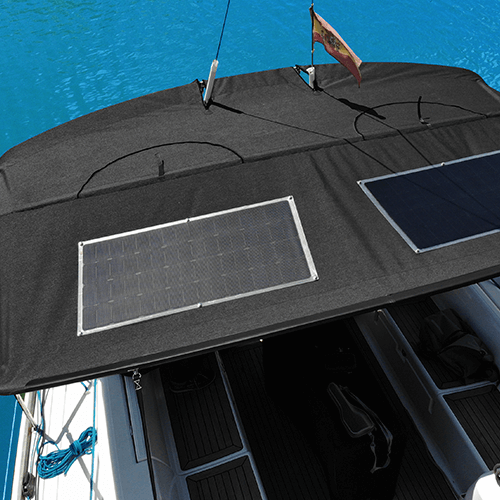 Sunbeam Systems - Solarpanel Tough+ Carbon 55W 563 x 554 mm
