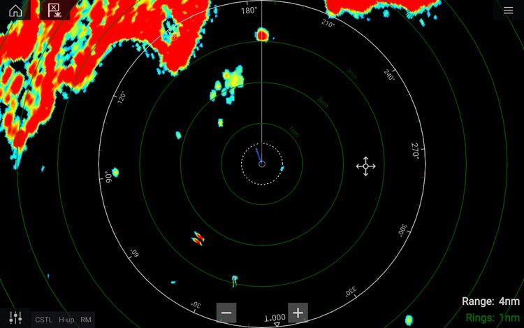  Raymarine -12kW Magnum, 4 fod vinge med 15m kabel