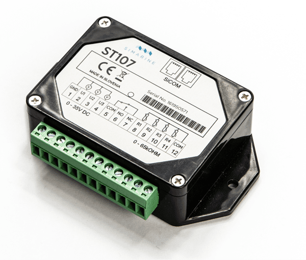  SIMARINE - PICO Standard (PICO+2), Panelmontering, Sølv