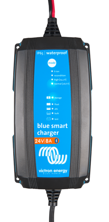 Victron Energy - Blue Smart IP65 batteriladdare 24V/8A BT Lithium och blybatterier