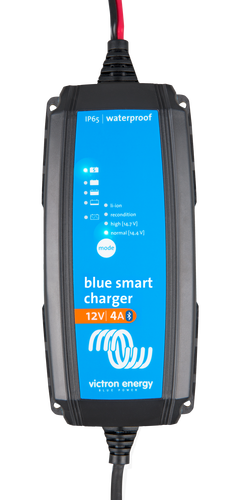 Victron Energy - Blue Smart IP65 Batterieladegerät 12V/4A BT Lithium- und Bleibatterien