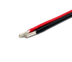 OCEANFLEX - Förtent elkabel 4mm2, 30m, Röd