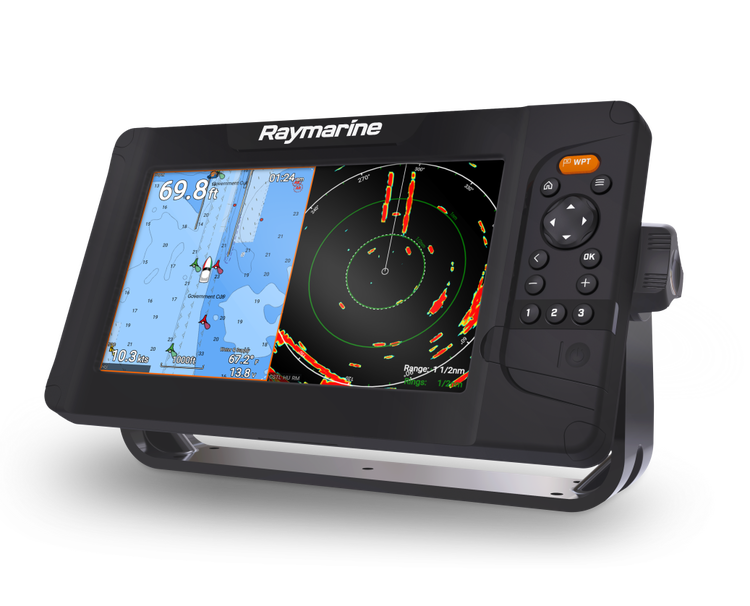 Raymarine - Element 9 S Wi-Fi:llä ja GPS:llä, LightHouse-kartat