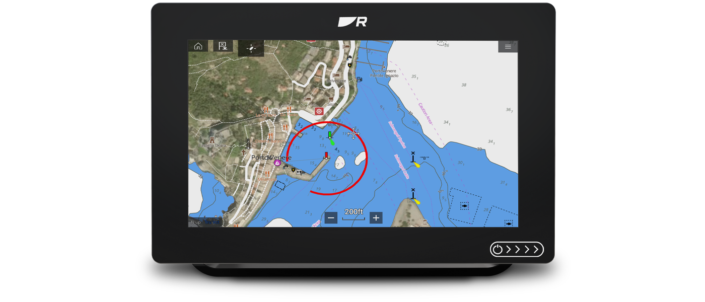 Raymarine – LightHouse-Karte, vorinstalliert, Mittelmeer