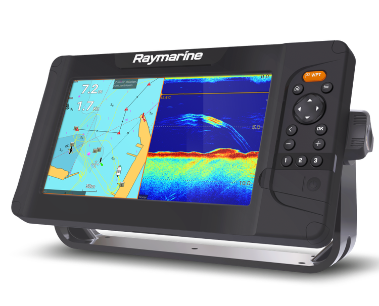 Raymarine - Element 9 S med Wi-Fi & GPS, LightHouse-sjökort för Norra Europa