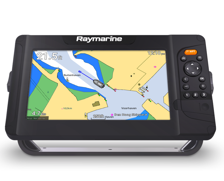 Raymarine - Element 9 S med Wi-Fi & GPS, LightHouse-sjökort för Norra Europa