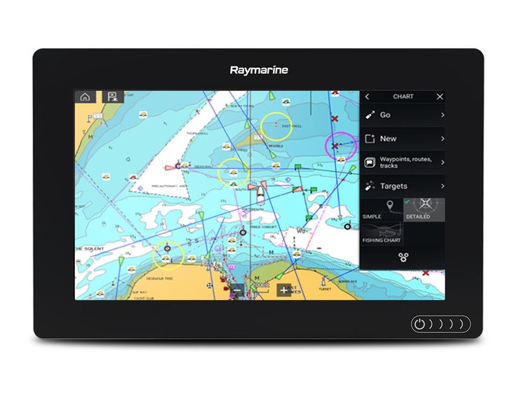  Raymarine - AXIOM 9'' MFD, RV3D, LightHouse charts for Northern Europe