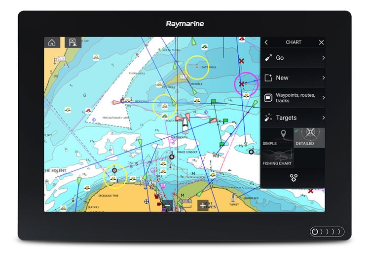  Raymarine - AXIOM 12 - 12'' MFD, LightHouse-kort for Nordeuropa