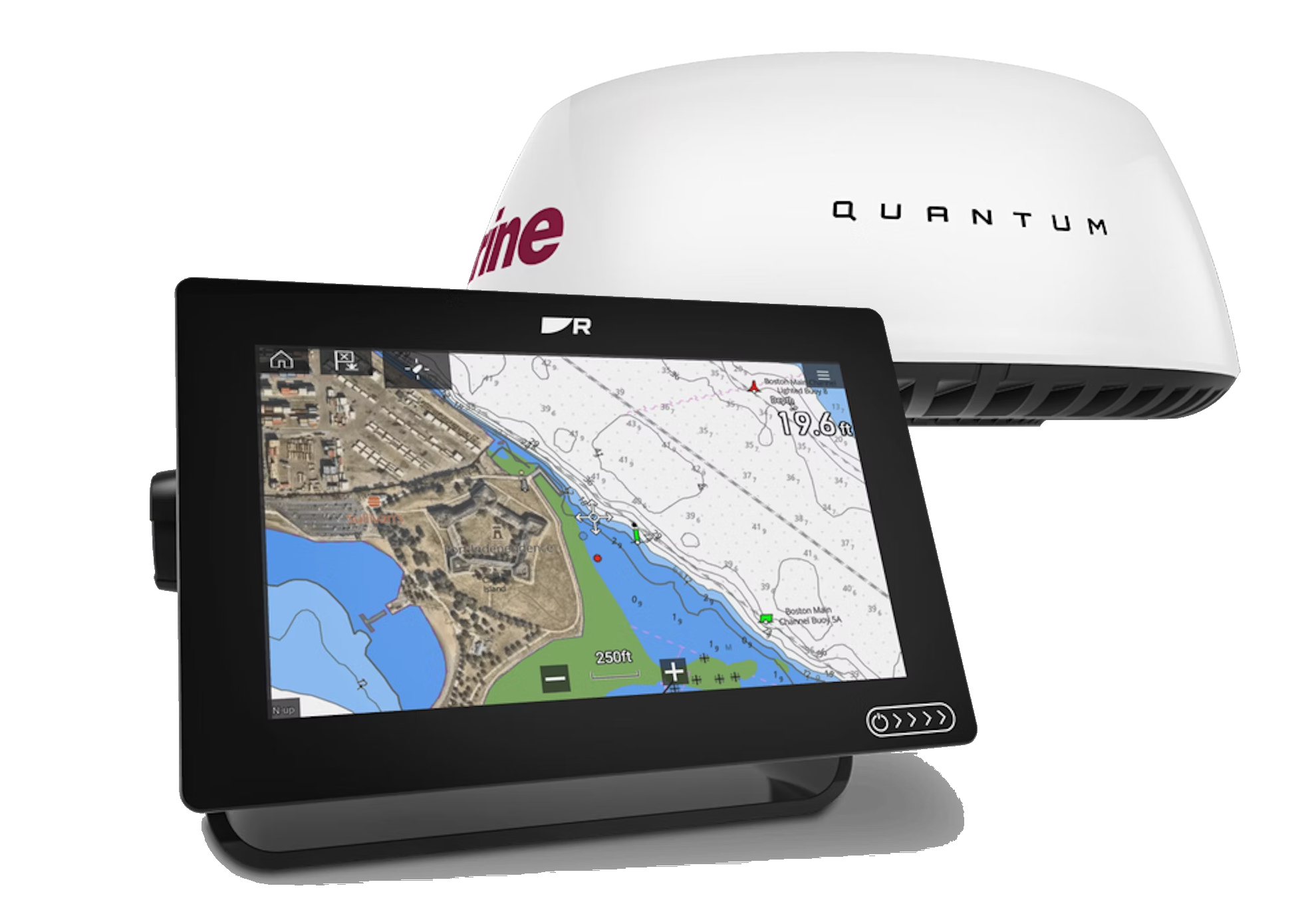 Raymarine - Radarpaket AXIOM+ 9 RV samt Quantum 2 Doppler - datakabel
