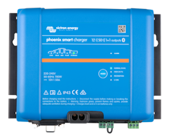 Victron Energy - Phoenix Smart IP43 Charger 12/50(1+1) 120-240V BT exkl kabel