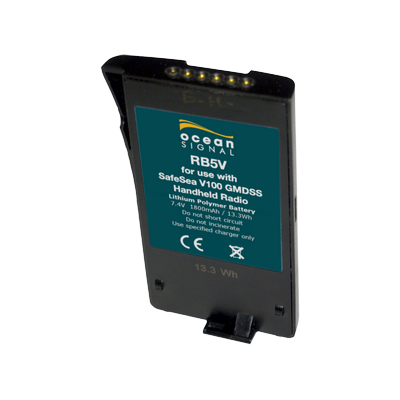 Ocean Signal - RB5V Uppladdningsbart Lithium Polymer batteripack för V100