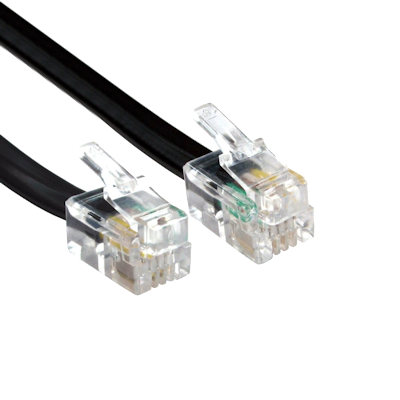 SIMARINE DC01 - PICO data straight extension cable 5 m (RJ10). Including connectors. For PICO display.