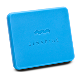 SIMARINE CO01 - Rubber cover for external PICO. Blue.
