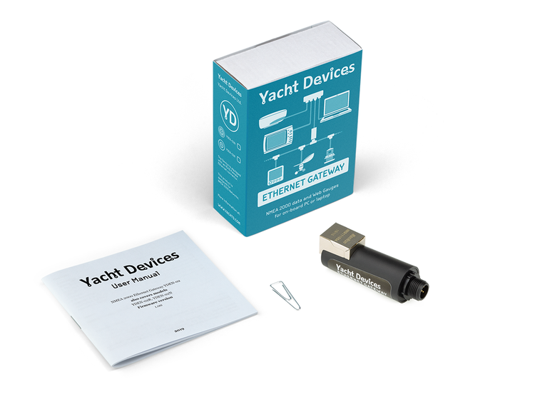 Yacht Devices YDEN-02N - NMEA 2000 ethernet-yhdyskäytävään