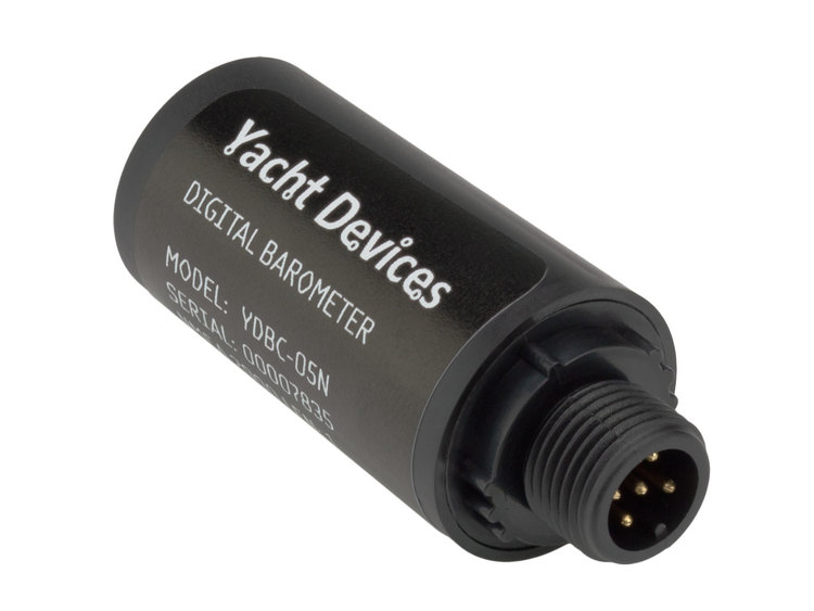 Yacht Devices YDBC-05NT - Digital barometer for NMEA 2000. Built-in termination.