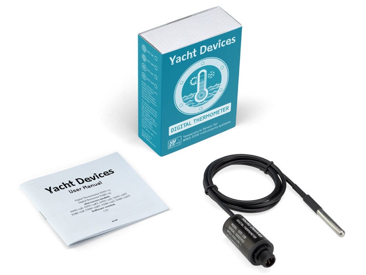Yacht Devices YDTC-13NT - Digital termometer för NMEA 2000, inbyggd terminering