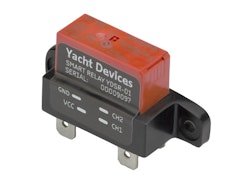 Yacht Devices - Smart Relay 12V, 8A. För styrning av två förbrukare med en tvåledarkabel