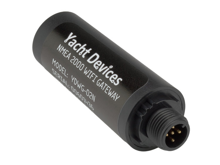 Yacht Devices YDWG-02N - NMEA 2000 Wi-Fi Gateway with NMEA 2000 Connector (Male)