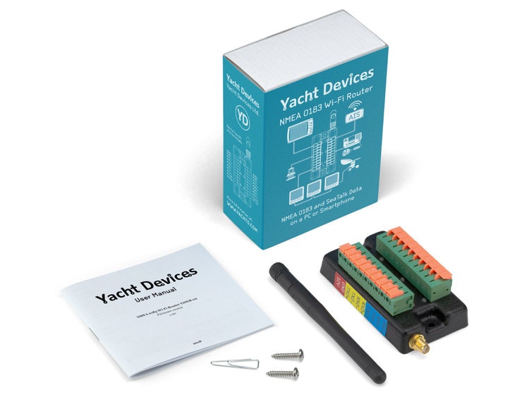 Yacht Devices YDWR-02 - NMEA 0183 Wi-Fi Router YDWR-02