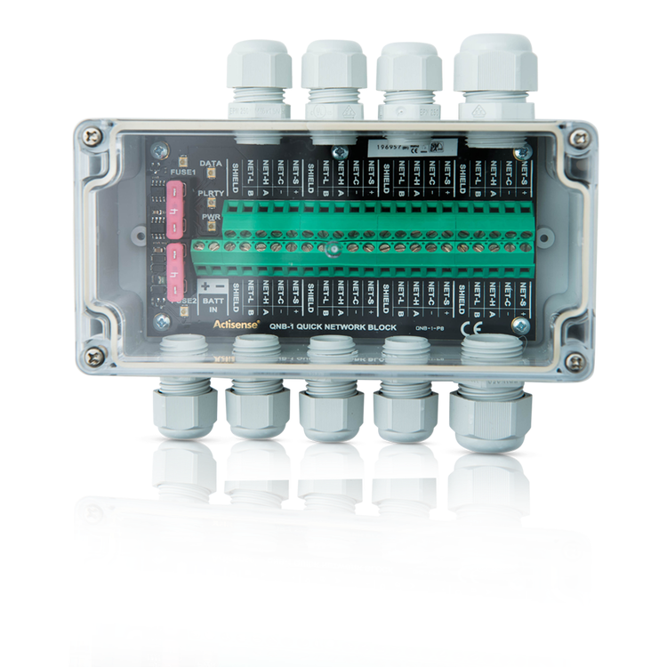 Actisense QNB-1 - Multiport-modul 6 portar NMEA 2000. Inkl avsäkrad spänningsmatning