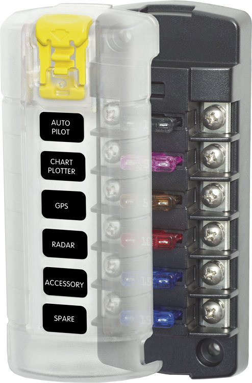 Blue Sea Systems 5035 - Fuse holder 6 fuses