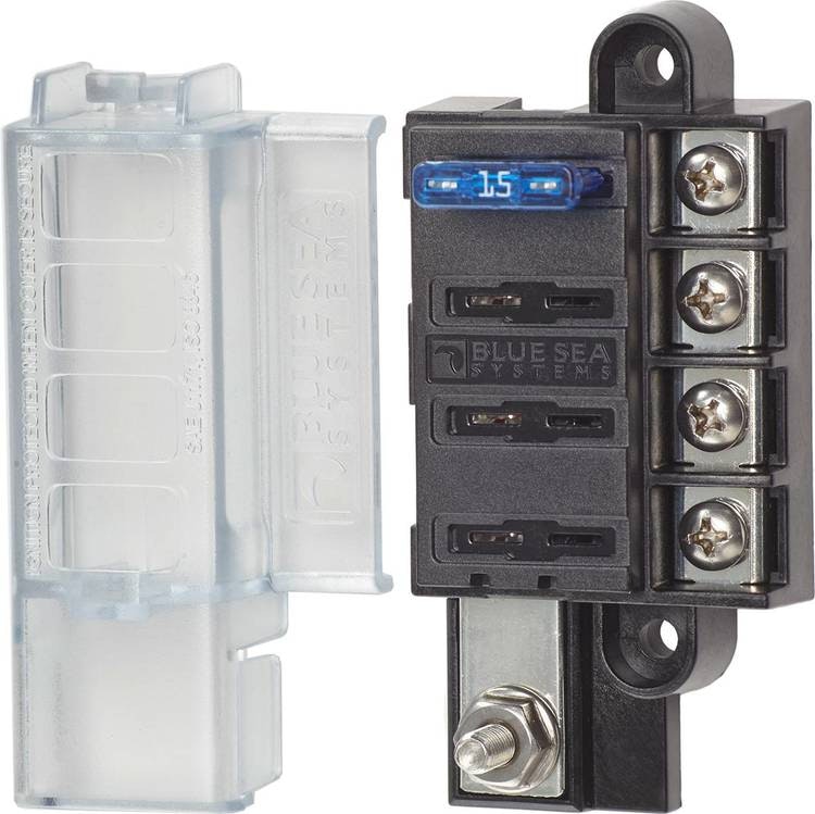 Blue Sea Systems 5045 - Fuse holder 4 fuses