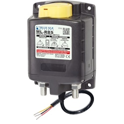 Blue Sea Systems 7713 - Remote Main Switch (NO) 500A 12V, Manual ON-OFF, Autorelease