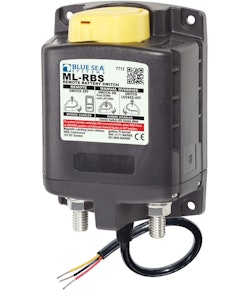 Blue Sea Systems 7713 - Remote Main Switch (NO) 500A 12V, Manual ON-OFF, Autorelease