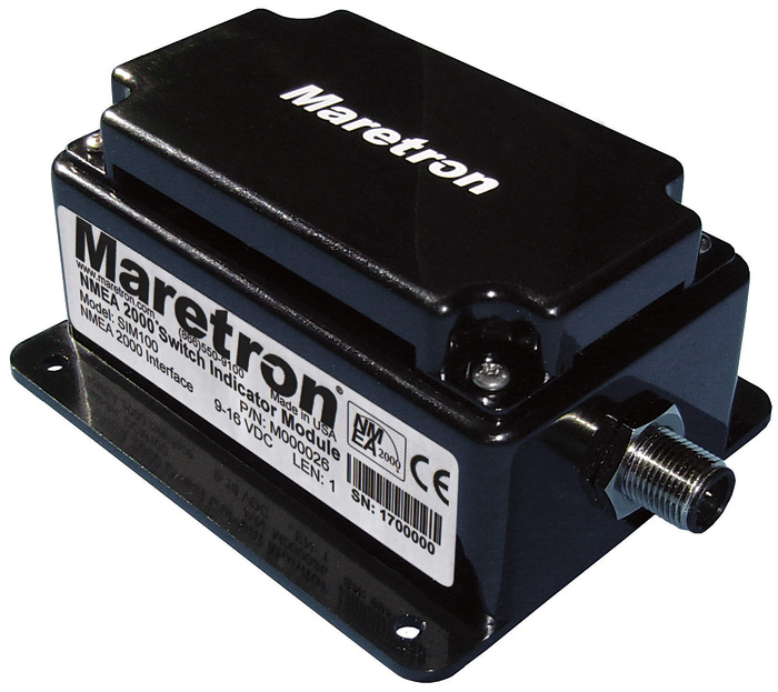 Maretron SIM100-01 - Adapter för övervakning av 6 st kontaktbaserade givare, NMEA 2000