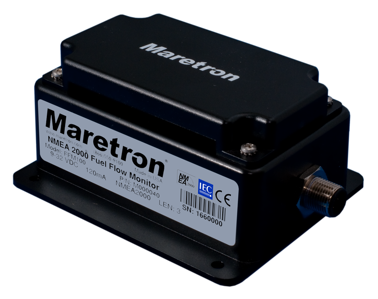  Maretron FFM100-01 - Flow measurement module for fuel or other liquids, 2 inputs for flow sensors, NMEA 2000